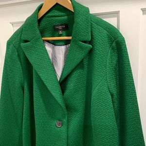 Talbots Blazer Green 18W LIKE NEW